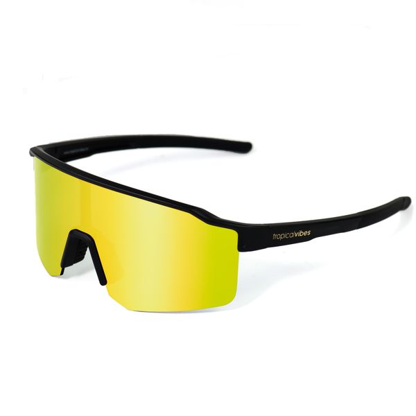 Hovedbilde Tropical Vibes® Raske Shades 2.0 | Black/Bright Gold | VLT: 9.6 %