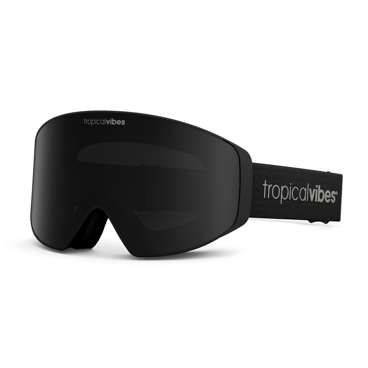 Tropical Vibes® Goggles Hemsedal Edt | Black - Dark Smoke |