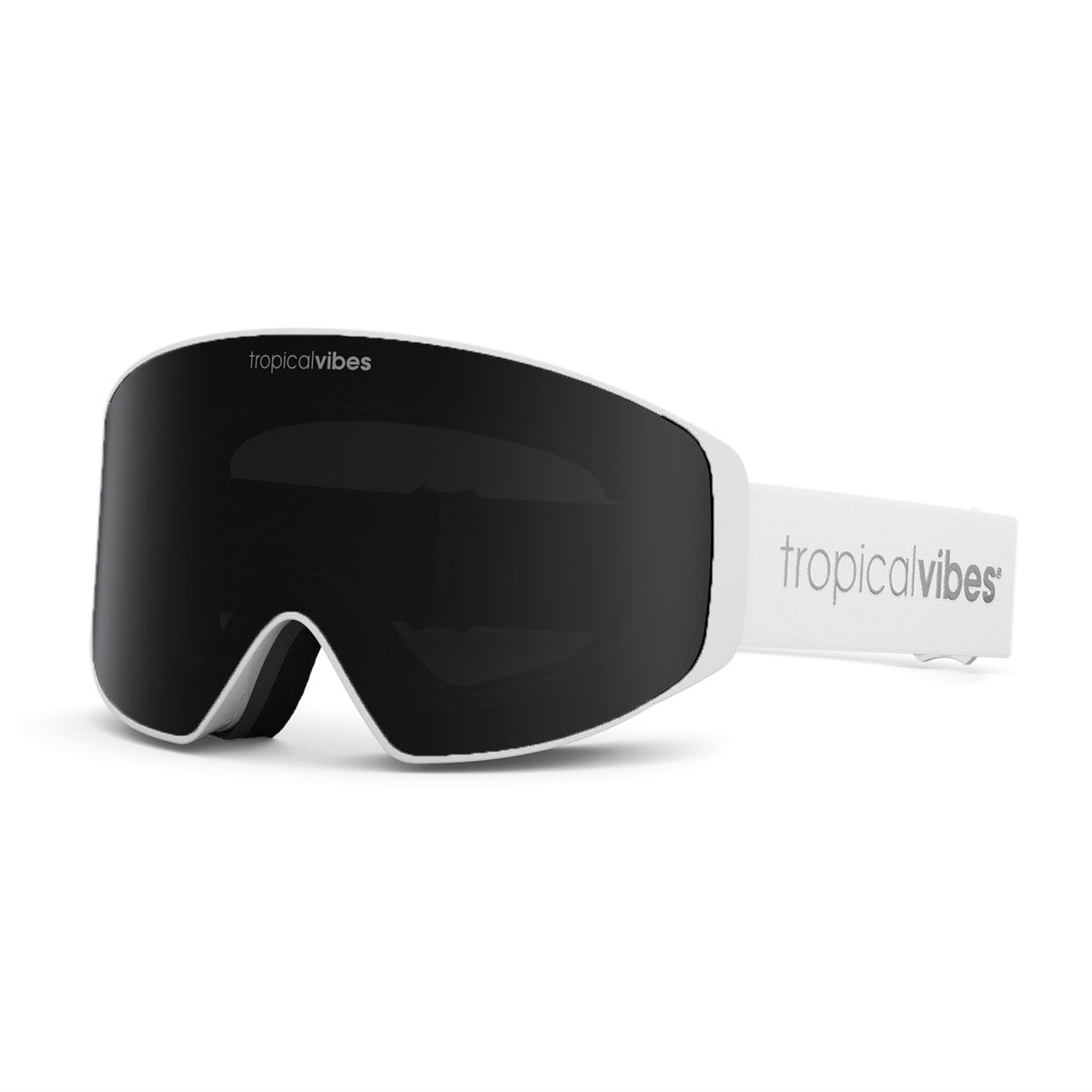 Tropical Vibes® Goggles Hemsedal Edt | White - Dark Smoke |
